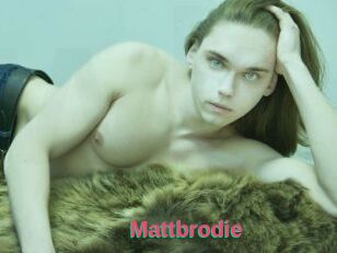 Mattbrodie